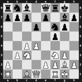 A87s - 5…O-O 6.O-O d6 7.Nc3 Qe8 8.b3 - Leningrad Main Line [+0.61]