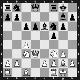 A88o - 8.d5 e5 9.dxe6 Bxe6 10.Qd3 - Leningrad Main Line [+0.28]