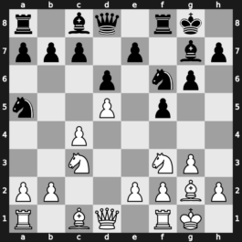 A89d - 8.d5 Na5 - Leningrad Main Line [+1.20]