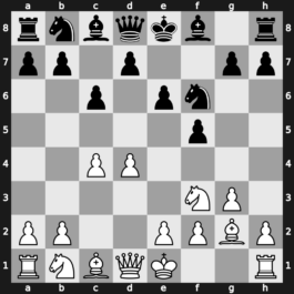 A90m - 4.Bg2 c6 5.Nf3