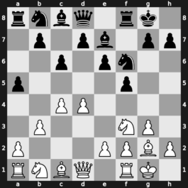 A92o - 6.O-O c6 7.b3 a5 [+0.42]