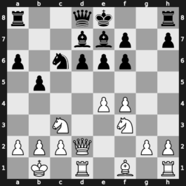 B69d - 11…gxf6 12.Kb1 - Richter-Rauzer [+0.23]