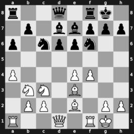 B83n - 6…Nc6 7.O-O Be7 8.Be3 O-O 9.f4 Bd7 10.Nb3 a6 11.a4 - Scheveningen Modern [+0.21]