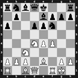 B84l - 7.O-O Be7 8.f4 - Scheveningen Classical