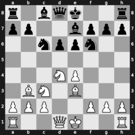 B88d - 7.Bb3 Be7 8.Be3 - Sozin-Scheveningen [+0.24]