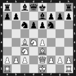 B89e - 7…Be7 8.Qe2 - Velimirovic [+0.32]