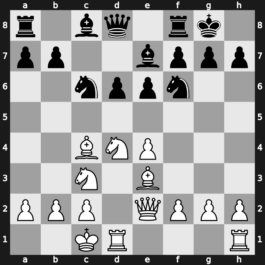 B89f - 7…Be7 8.Qe2 O-O 9.O-O-O - Velimirovic [+0.51]