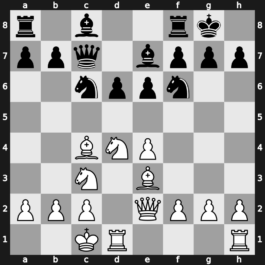 B89g - 7…Be7 8.Qe2 O-O 9.O-O-O Qc7 - Velimirovic [+0.53]