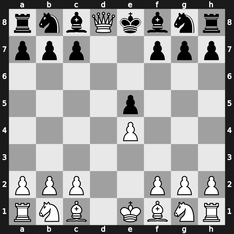 C21m - 2…d6 3.dxe5 dxe5 4.Qxd8+ - Queenswap line [+0.28]