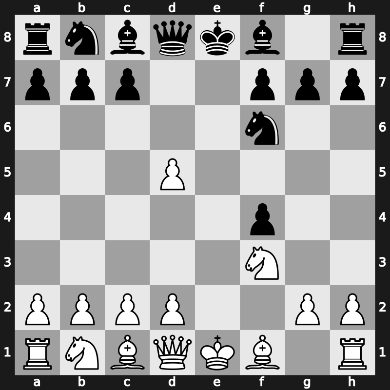 C36d - 4.exd5 Nf6 - Scandinavian Modern Variation [-0.24]