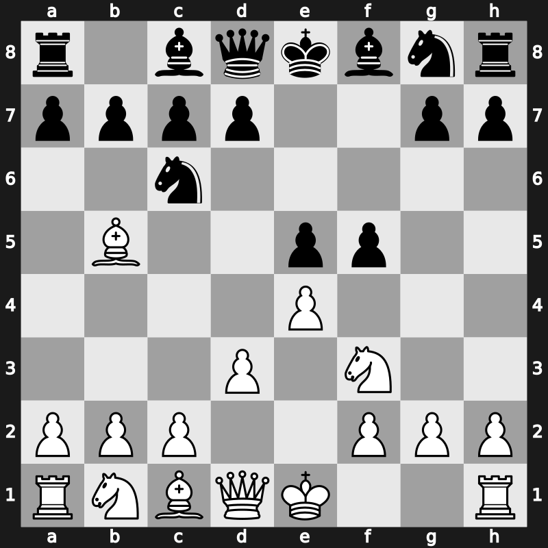 C63d - 4.d3 - Schliemann [+0.54]