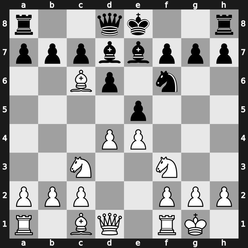 C66i - 5.d4 Bd7 6.Nc3 Be7 7.Bxc6 - Closed Berlin Showalter Variation [+0.53]