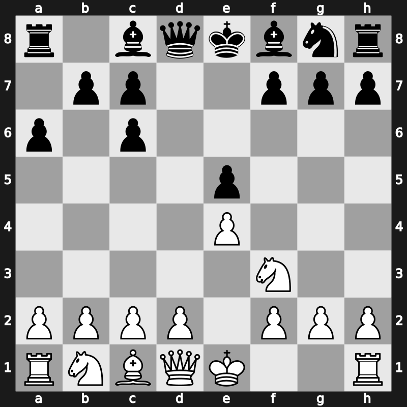 C68d - 4.Bxc6 dxc6 - Exchange [-0.05]