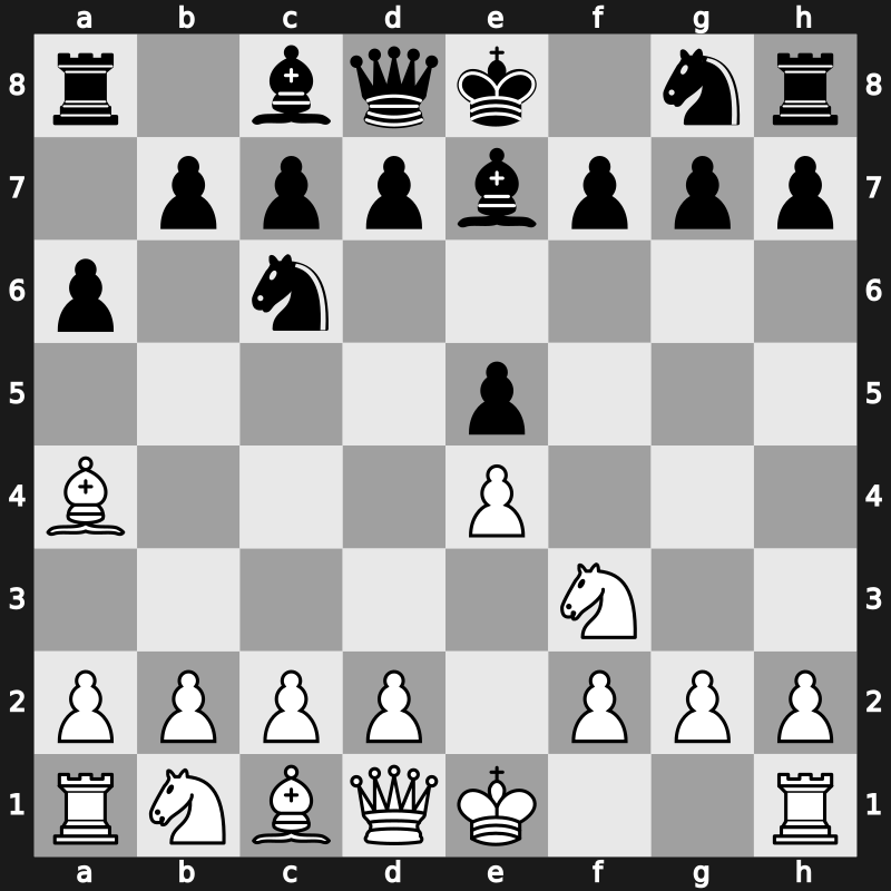 C70f - 4…Be7 [+0.46]