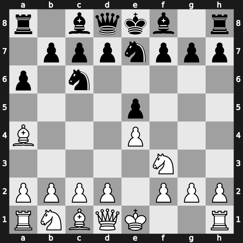 C70j - 4…Nge7 - Cozio Deferred [+0.56]