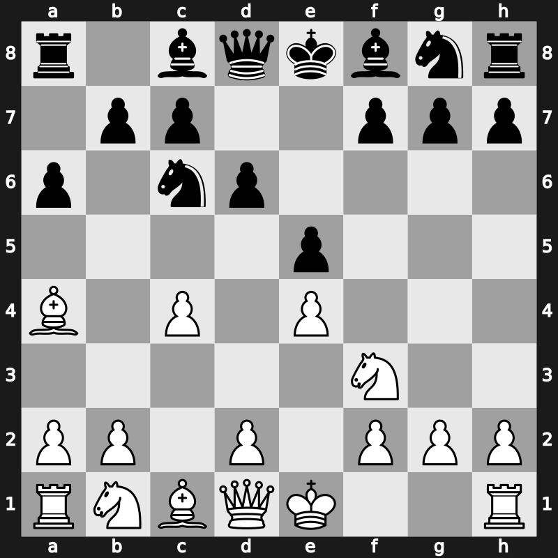 C71c - 5.c4 - Modern Steinitz Keres Variation [+0.34]