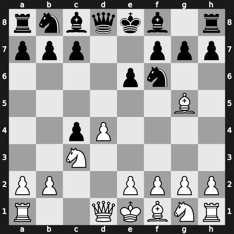 D50e - 4…dxc4 [+0.32]