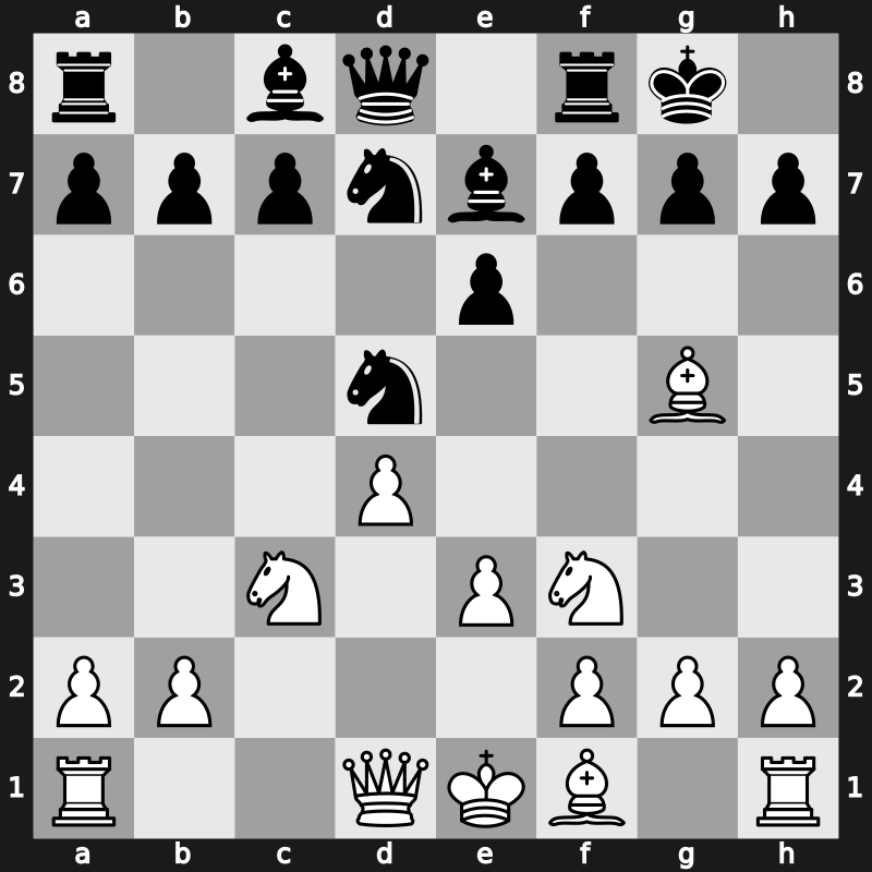 D60h - 7.cxd5 Nxd5 - Orthodox [+0.06]