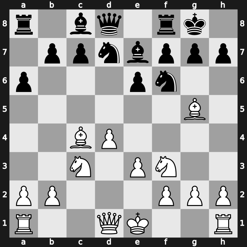 D60j - 7.Bd3 dxc4 8.Bxc4 a6 - Orthodox Botvinnik [+0.07]