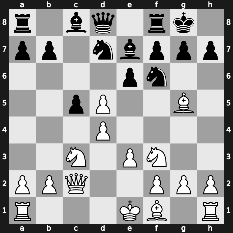 D62a - 8.cxd5 - Orthodox Rubinstein [+0.23]