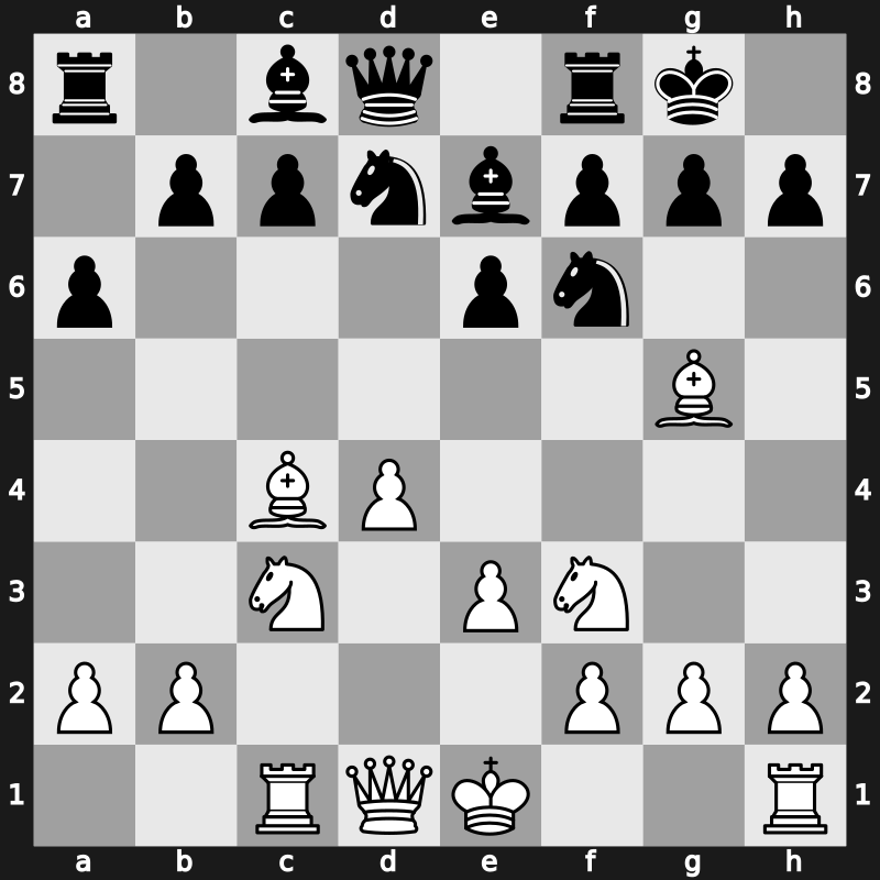 D63n - 7…dxc4 8.Bxc4 a6 - Orthodox [+0.37]