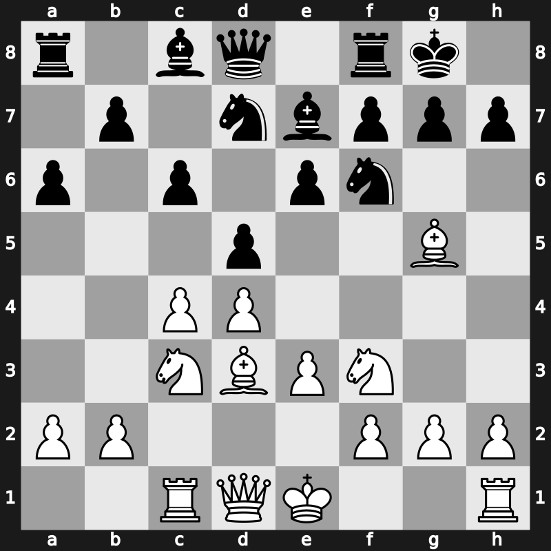 D66b - 8…a6 - Orthodox Main Line [+0.50]