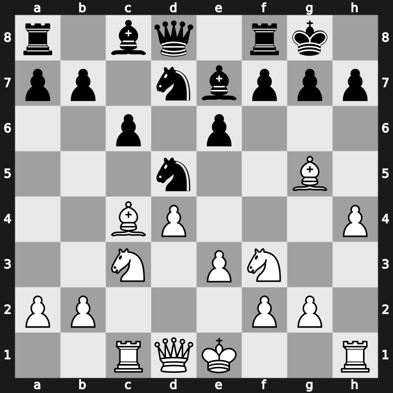 D67b - 10.h4 - Orthodox Main Line Janowski Variation