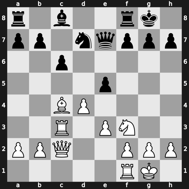 D68d - 13.Qc2 - Orthodox Classical Vidmar Variation