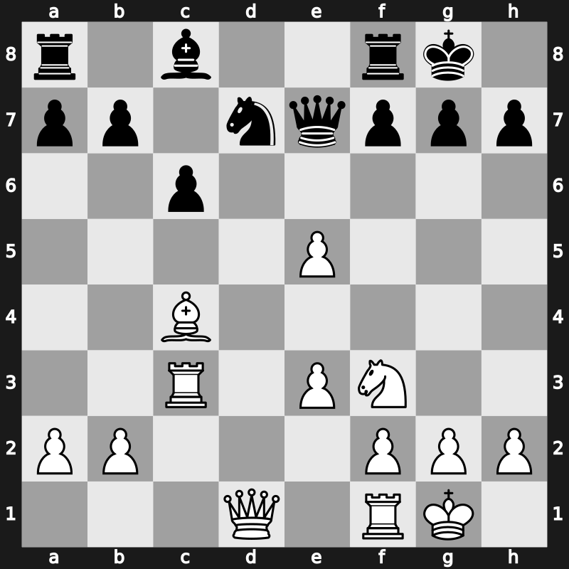 D69a - 13.dxe5 - Orthodox Classical [+0.07]