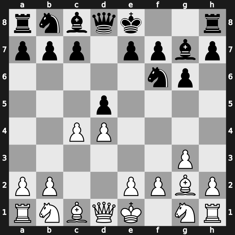 D70g - 4.Bg2 Bg7 [+0.37]