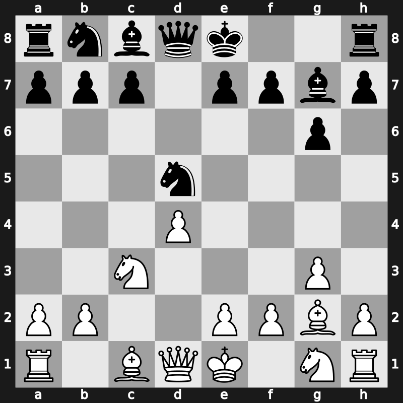 D71c - 6.Nc3 - Neo-Gruenfeld