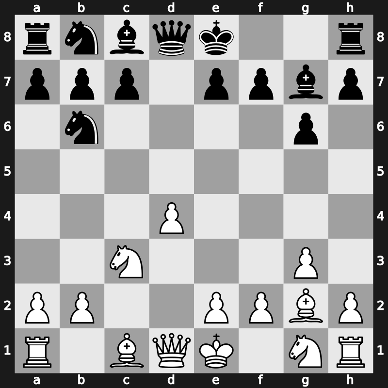 D71f - 6.Nc3 Nb6 - Neo-Gruenfeld [+0.39]