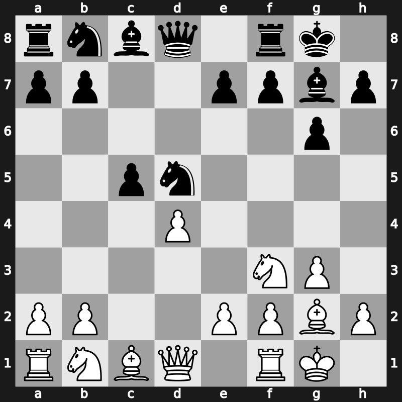 D74c - 7…c5 - Neo-Gruenfeld [+0.39]