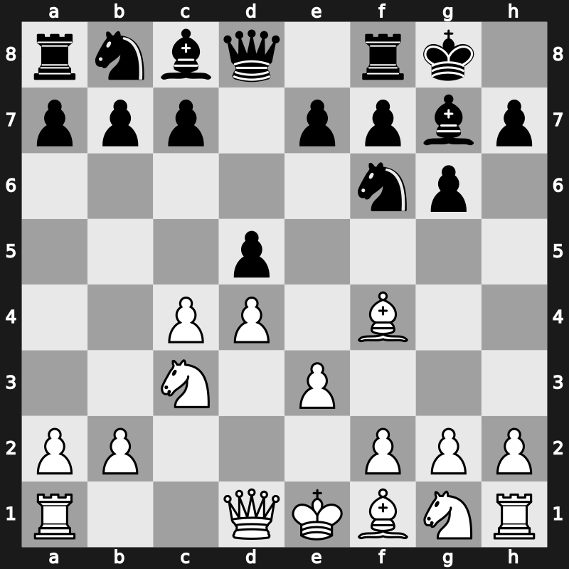D83a - 5…O-O - Gruenfeld Gambit