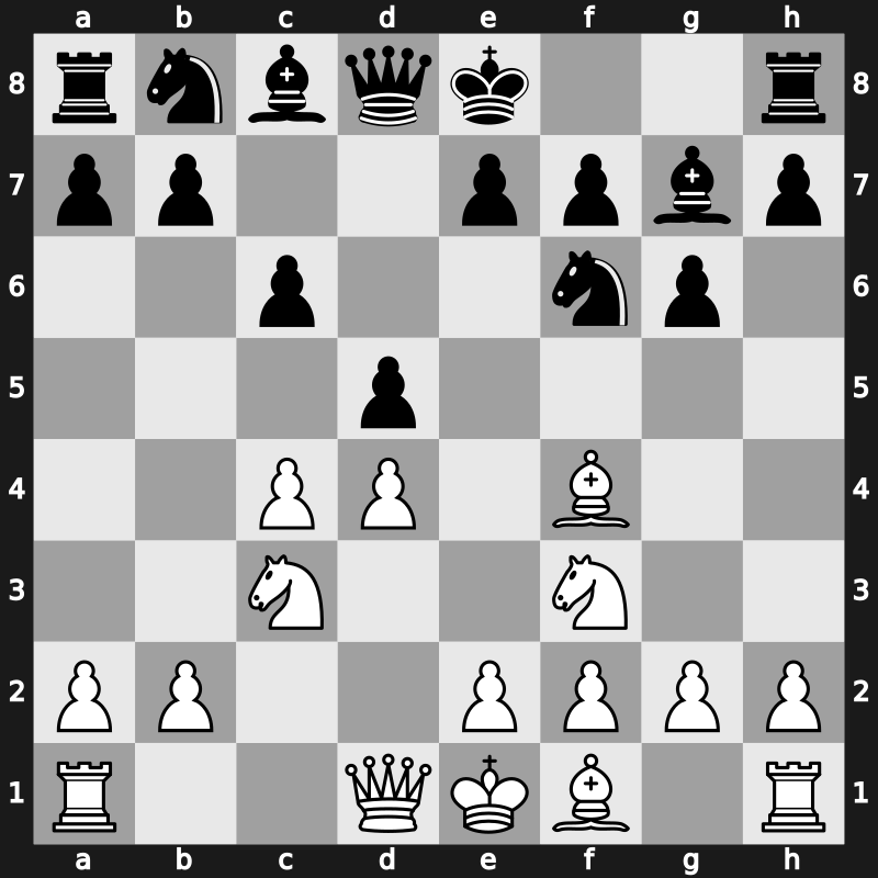 D92b - 5…c6 - Gruenfeld (1922)