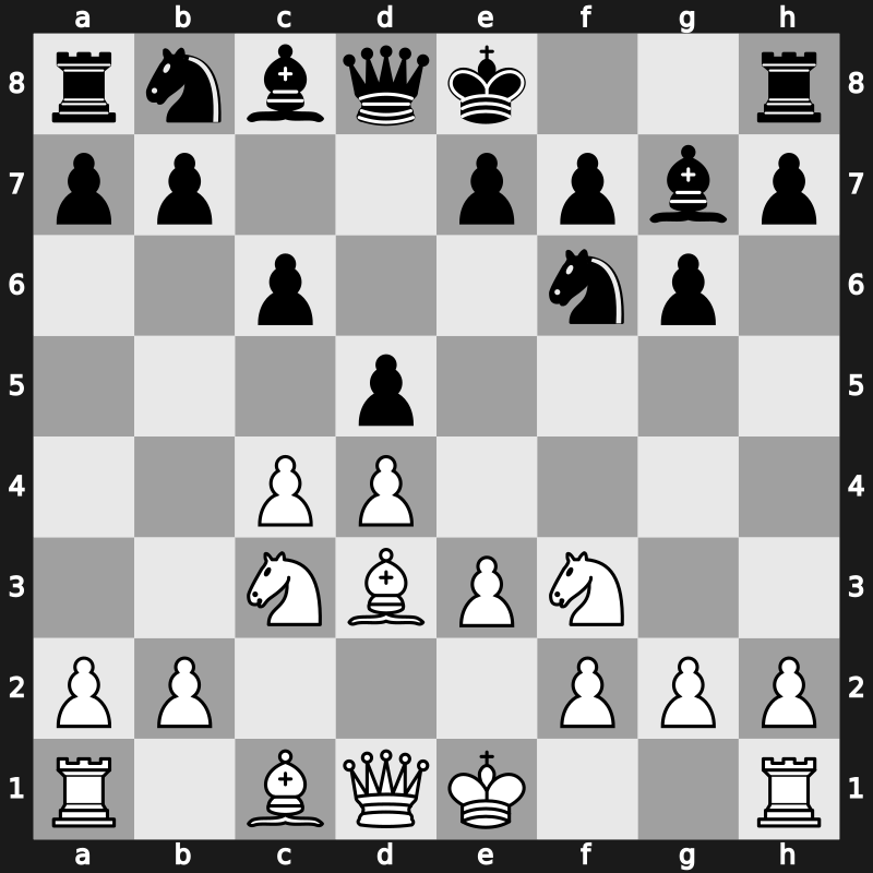 D94d - 5…c6 6.Bd3 - Slav/Schlecter