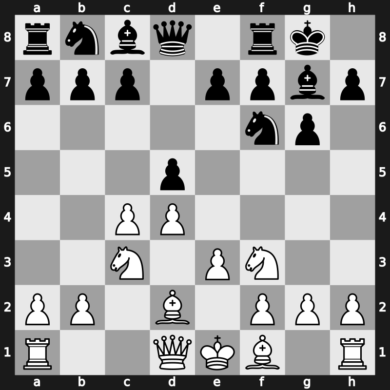 D94g - 5…O-O 6.Bd2 - Opovcensky Variation [-0.09]