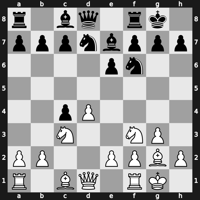 E07h - 7.Nc3 dxc4 - Closed [+0.25]