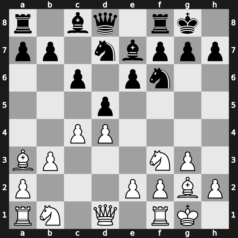 E07i - 7.b3 c6 8.Ba3 - Closed [-0.06]