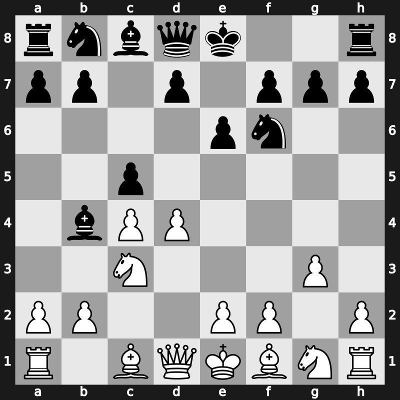 E20f - 4.g3 c5 - Romanishin [+0.21]