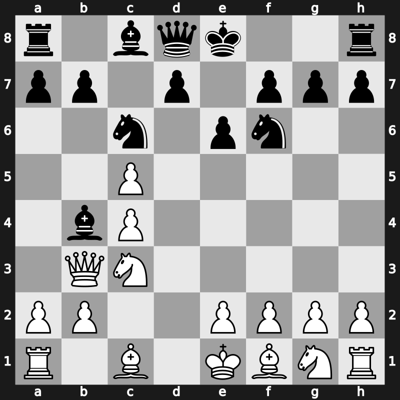 E23a - 5…Nc6 - Spielmann