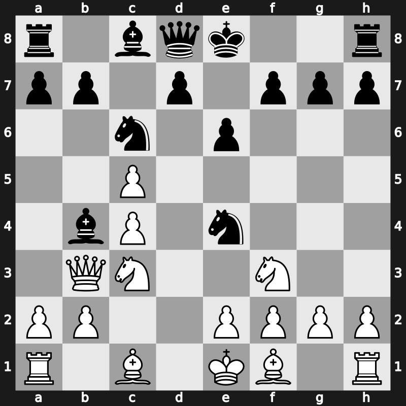 E23d - 6.Nf3 Ne4 - Spielmann