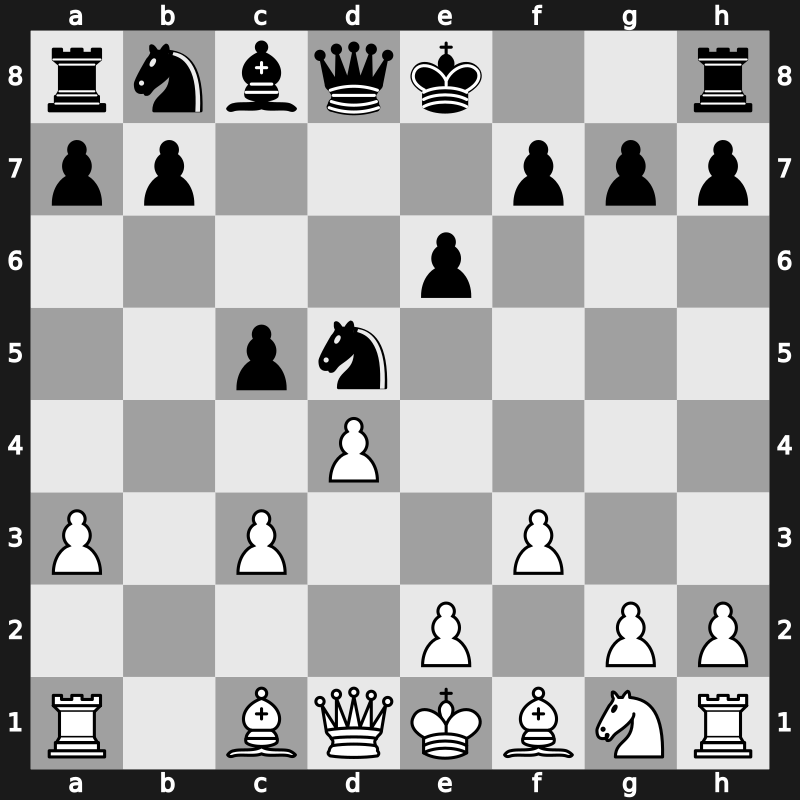 E25b - 7…Nxd5 - Saemisch [+0.31]