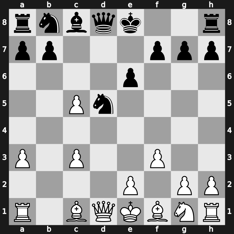 E25d - 7…Nxd5 8.dxc5 - Saemisch Keres Variation [+0.31]