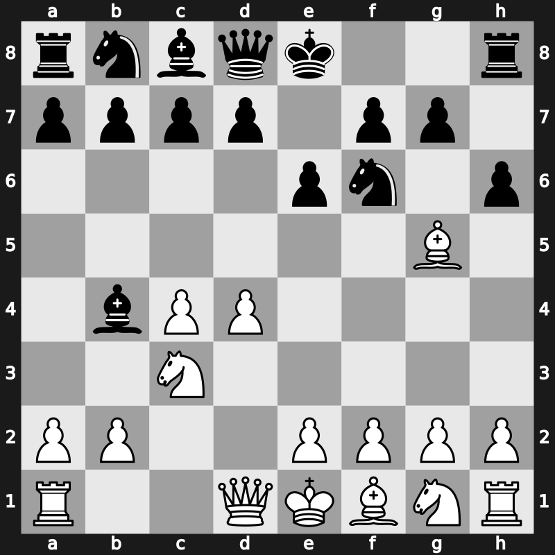E30c - 4…h6 - Leningrad