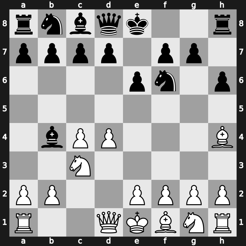 E30f - 4…h6 5.Bh4 - Leningrad [+0.11]