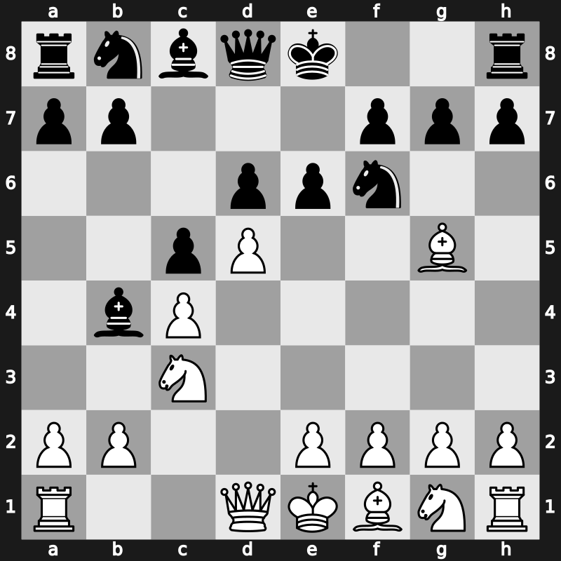 E30h - 4…c5 5.d5 d6 - Leningrad