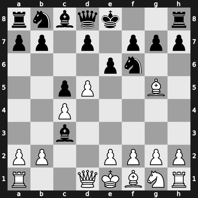 E30l - 4…c5 5.d5 Bxc3+ - Leningrad