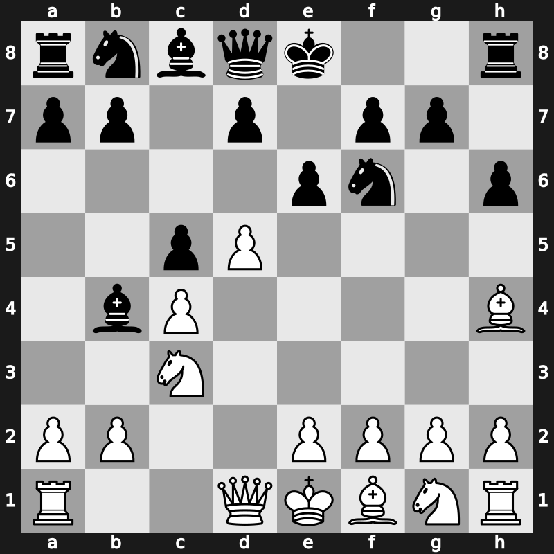 E30n - 4…h6 5.Bh4 c5 6.d5 - Leningrad