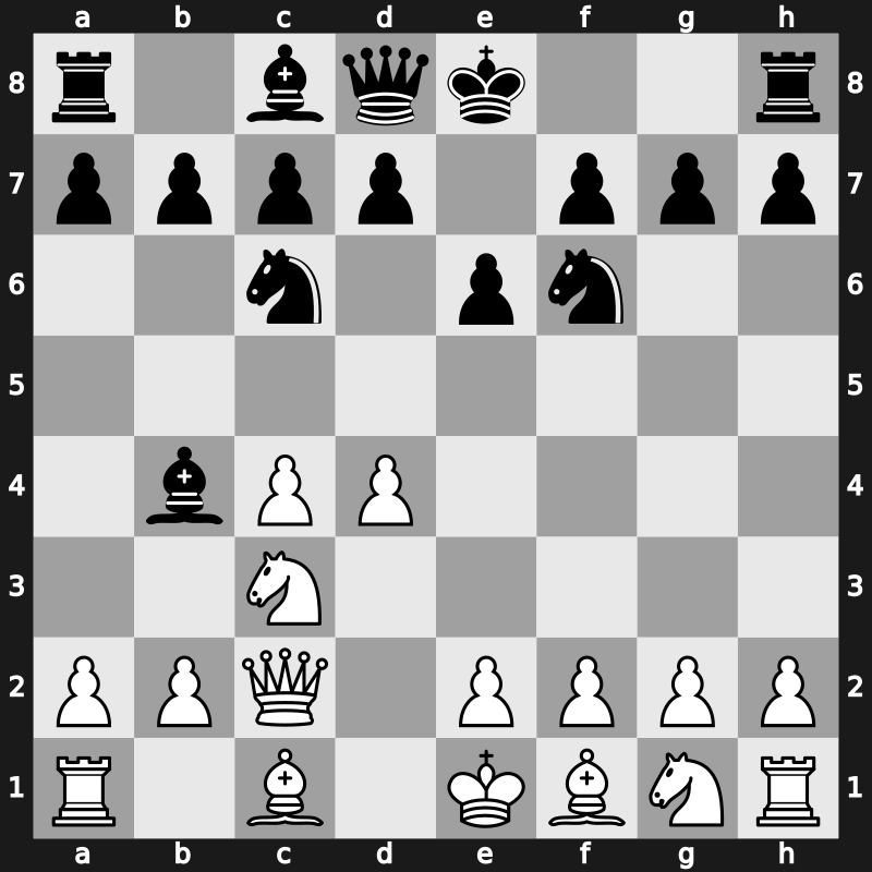 E33a - 4…Nc6 - Classical [+0.47]